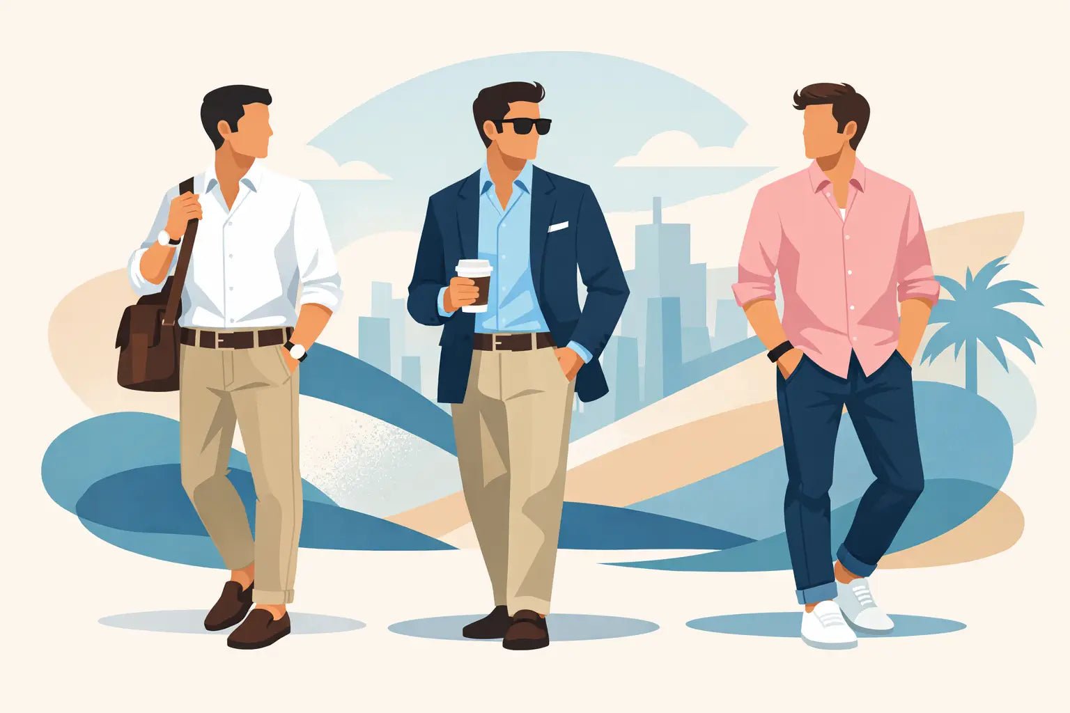 A Guide to Oxford Shirt Outfits That Stand Out - Blake Mill