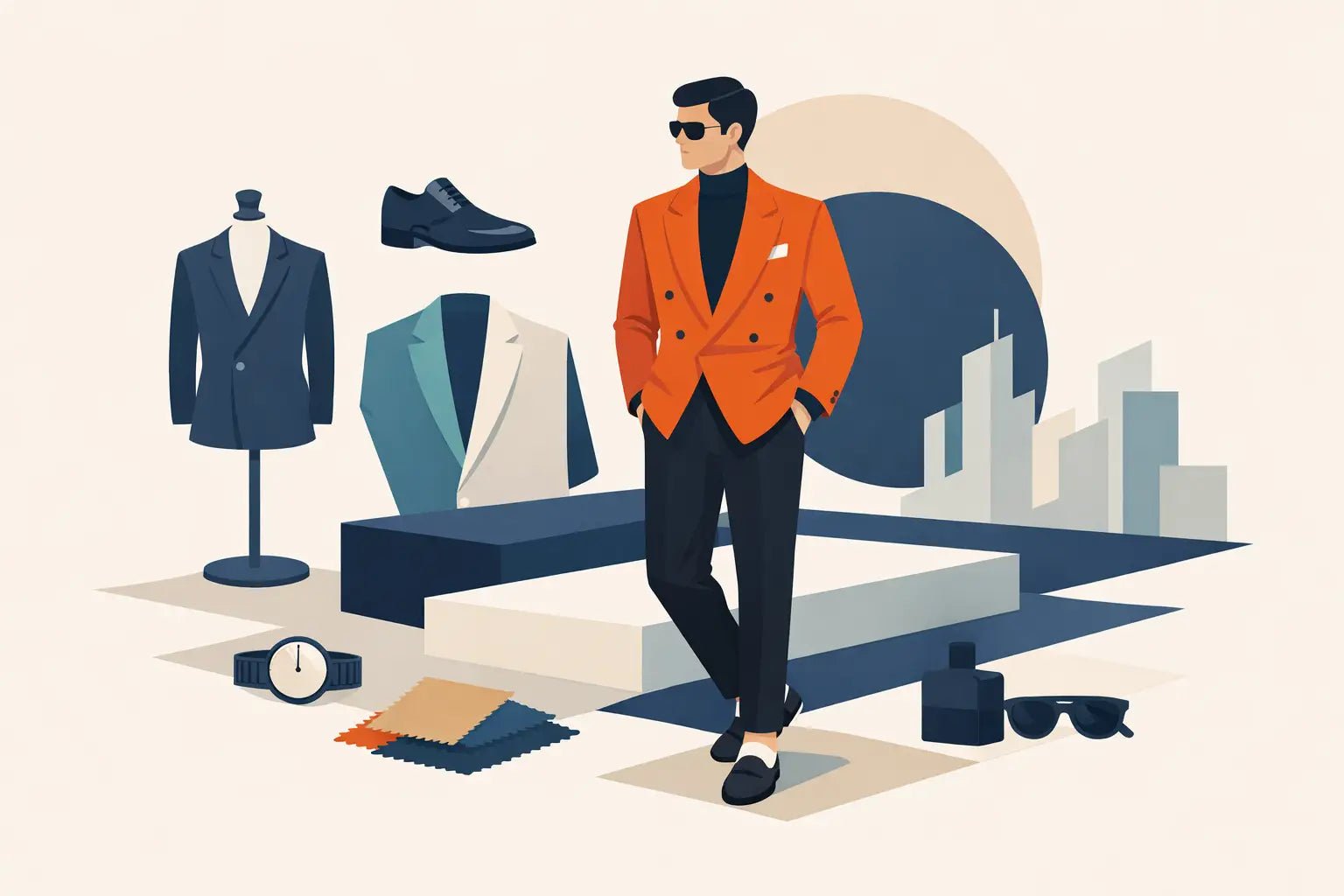 How to Build Statement Menswear That Works - Blake Mill