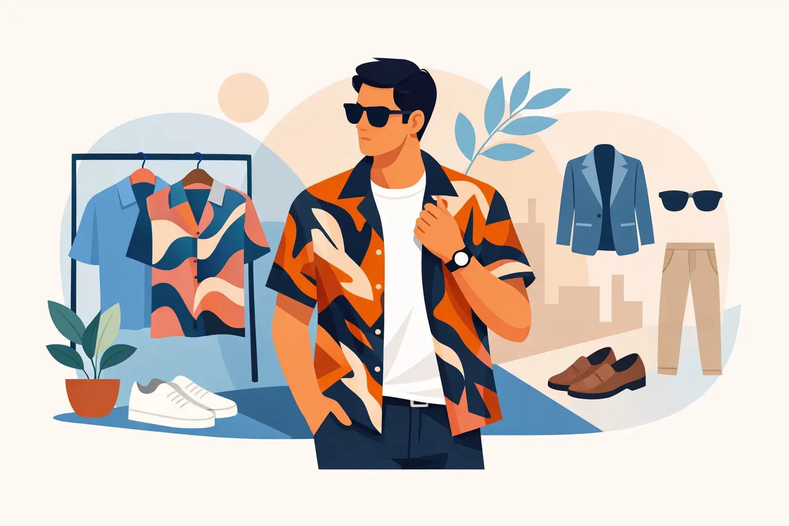 How to Style Bold Shirts Without Overdoing It - Blake Mill