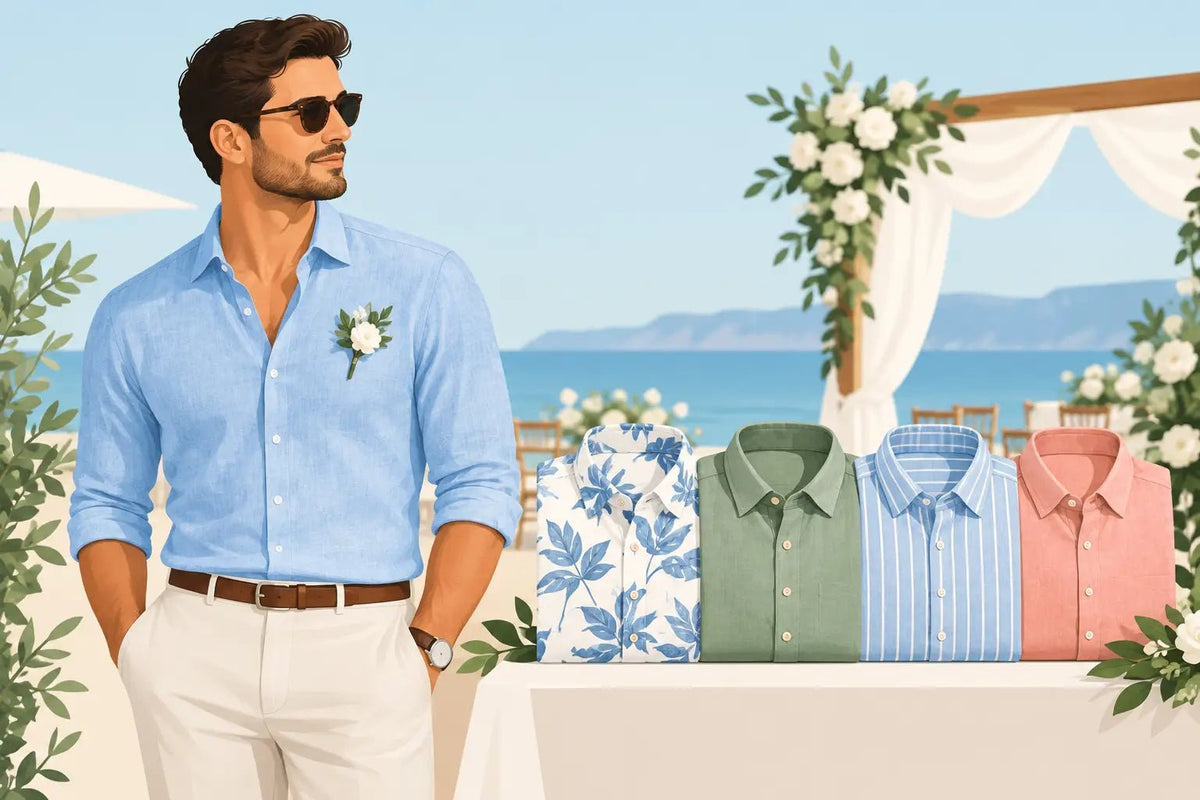 Style Shirts for Summer Weddings With Personality - Blake Mill