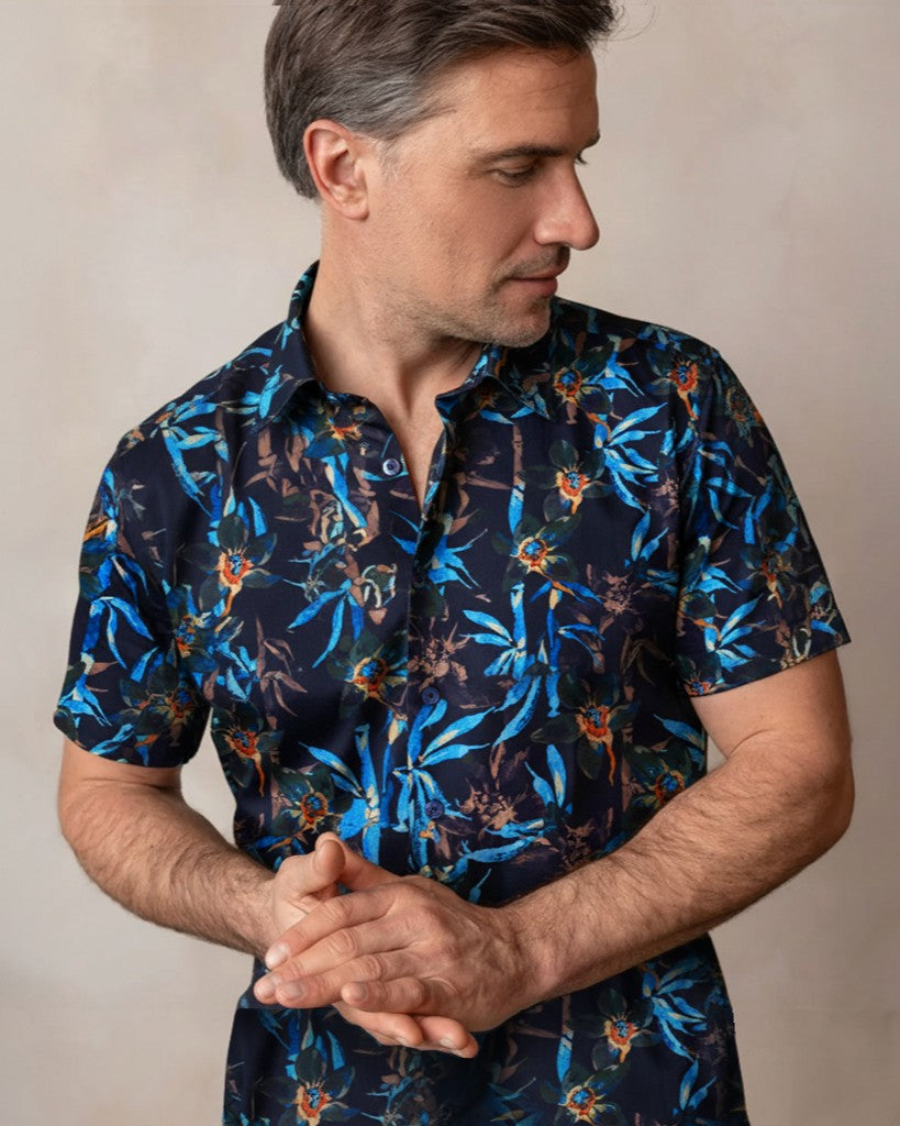 Electric Bamboo Short Sleeve Shirt