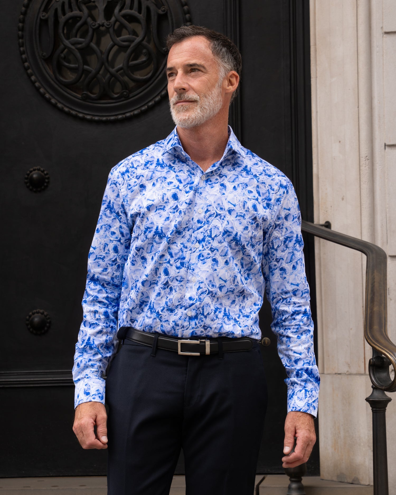 Aqua Drift Shirt - Blake Mill