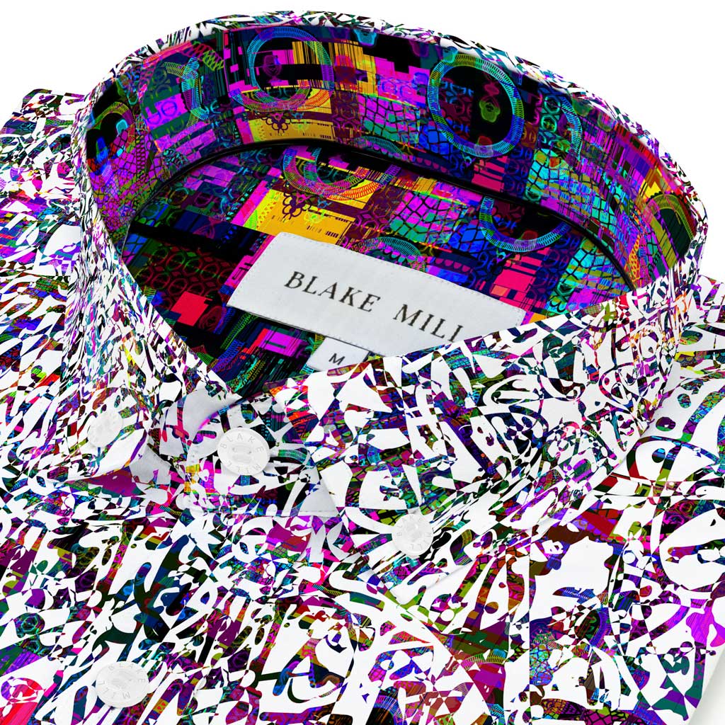 Artistic Fancy Button - Down Shirt - Blake Mill