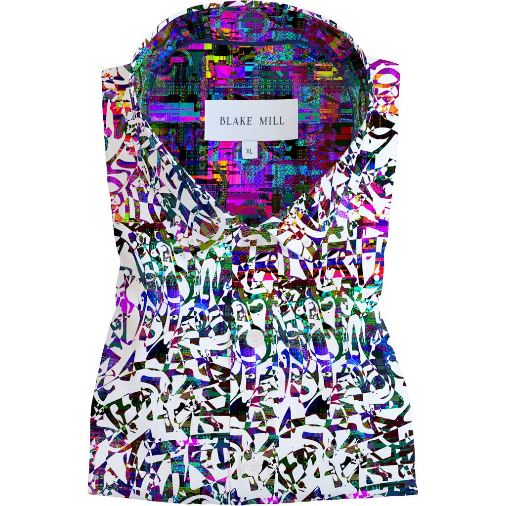 Artistic Fancy Button - Down Shirt - Blake Mill