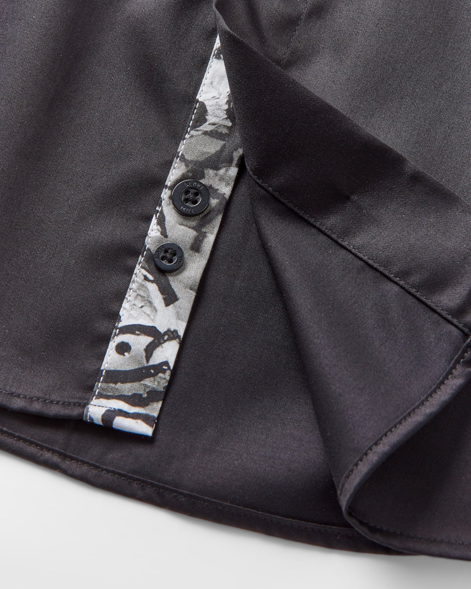 Black with Exotic Zebras Accents Shirt - Blake Mill