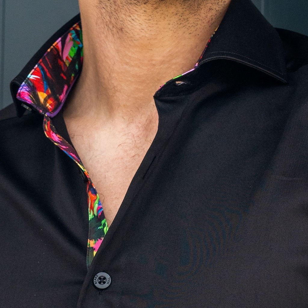 Black with Saturday Night Fever Accents Shirt - Blake Mill