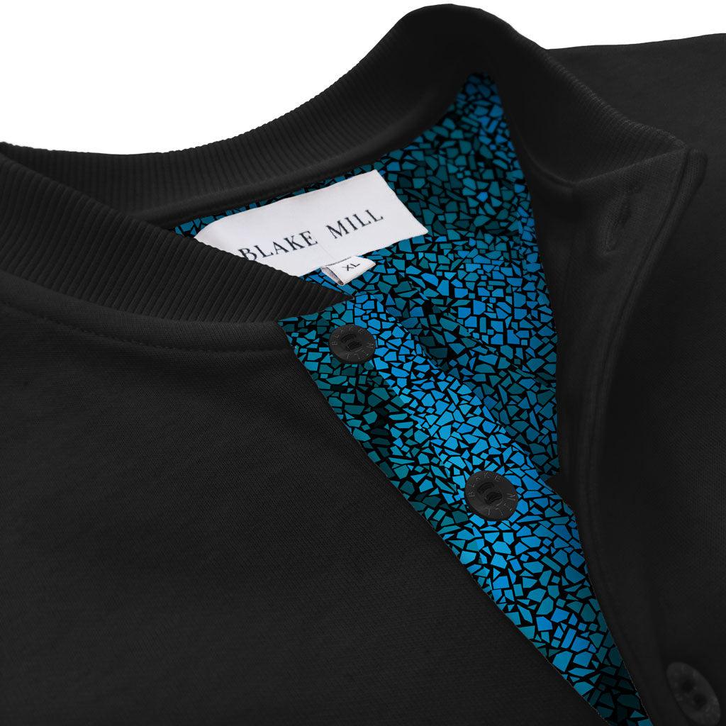 Black with Snakeskin Lux Jersey - Blake Mill