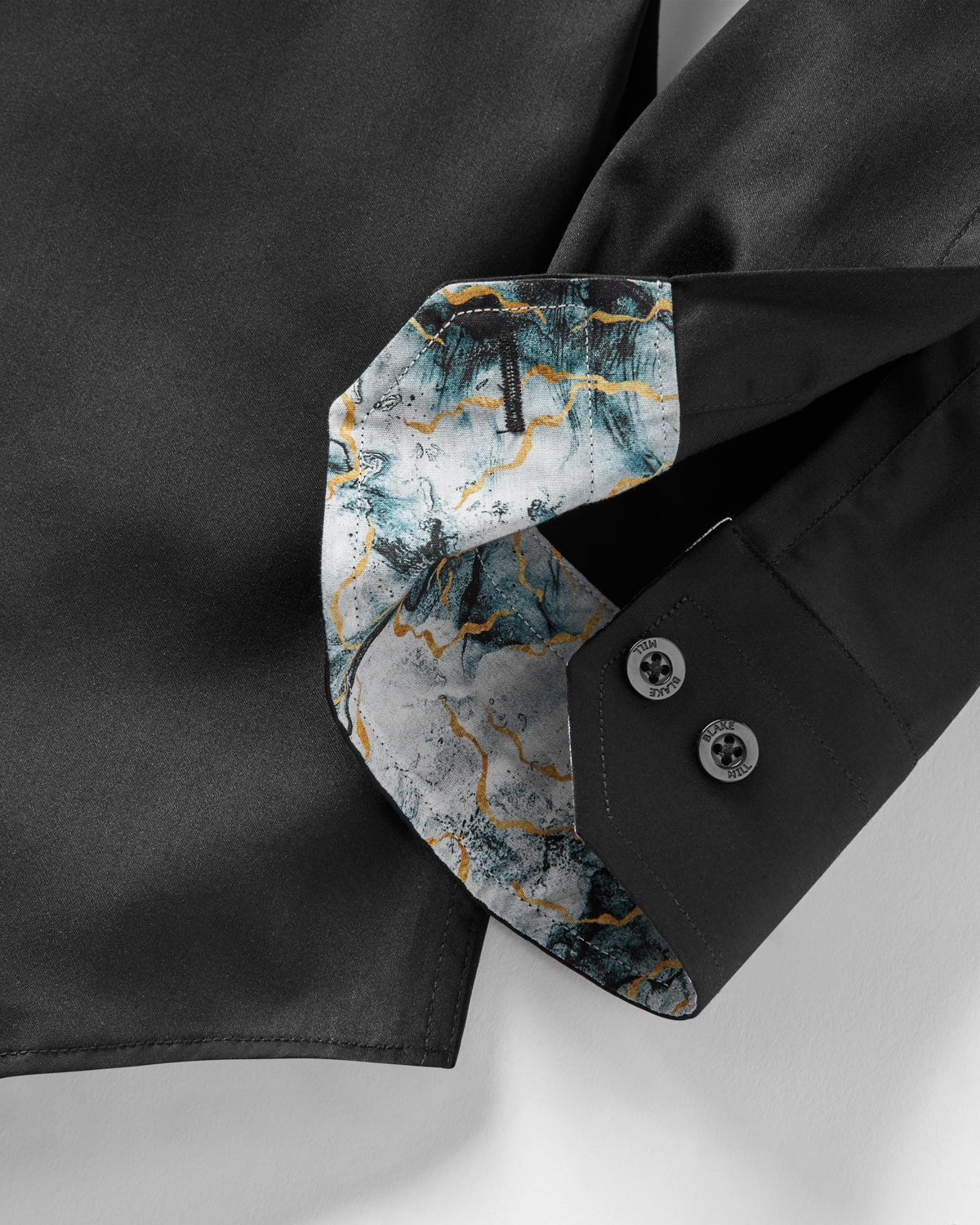 Black with Thunderstorm Accents Shirt - Blake Mill