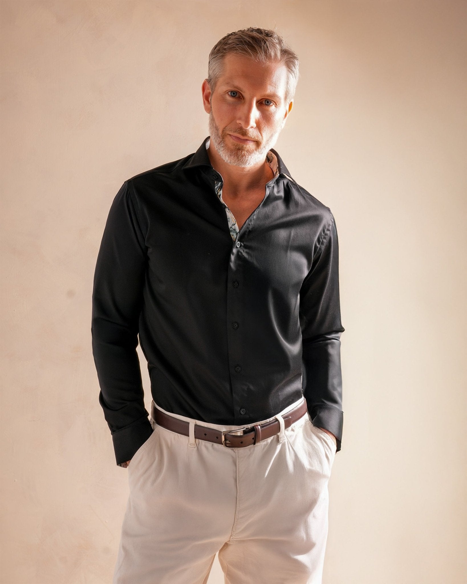 Black with Thunderstorm Accents Shirt - Blake Mill