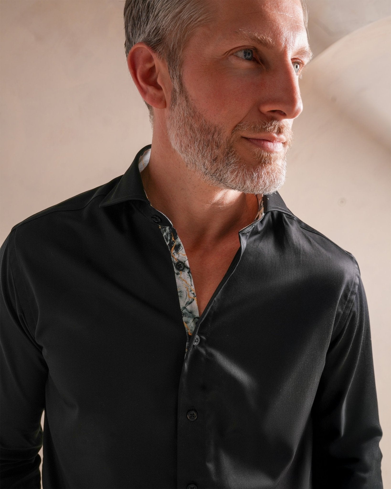 Black with Thunderstorm Accents Shirt - Blake Mill