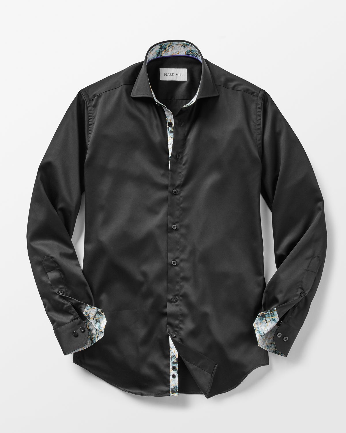 Black with Thunderstorm Accents Shirt - Blake Mill