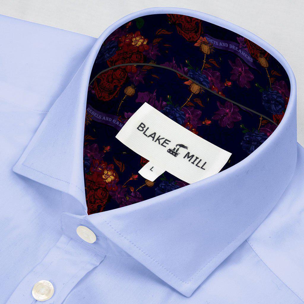 Blue With Party Animal Accents Shirt - Blake Mill