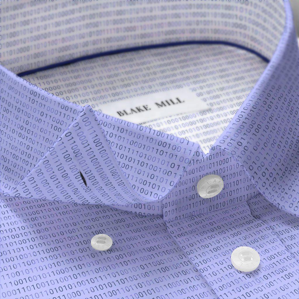 Burn Baby Burn Hidden Button Shirt - Blake Mill