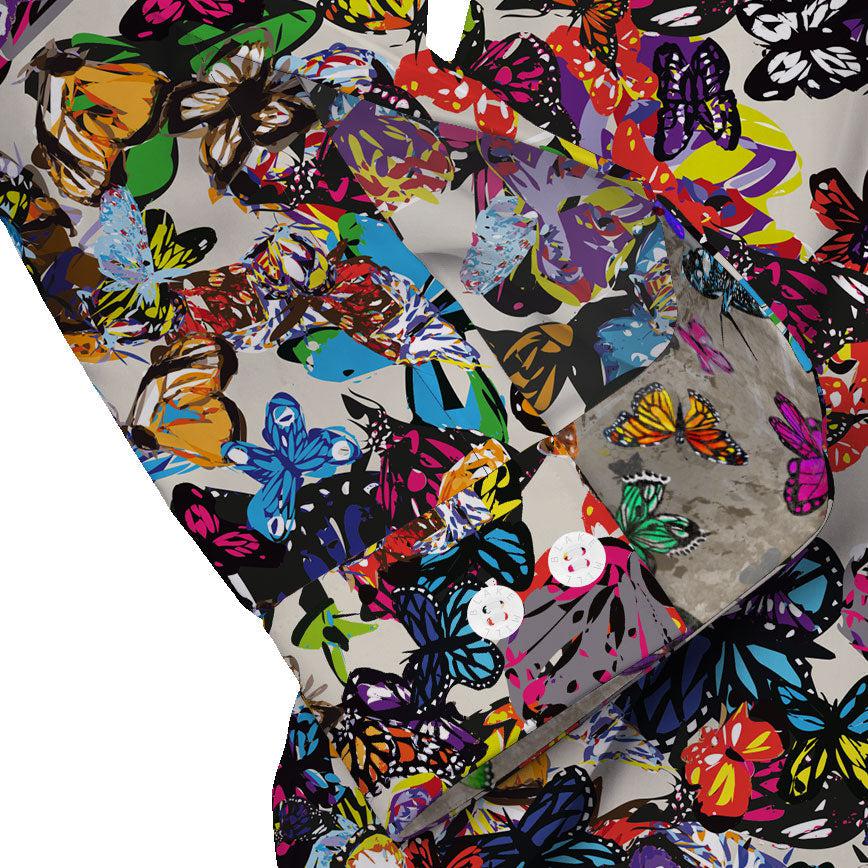 Butterfly House (Inside) Button - Down Shirt - Blake Mill