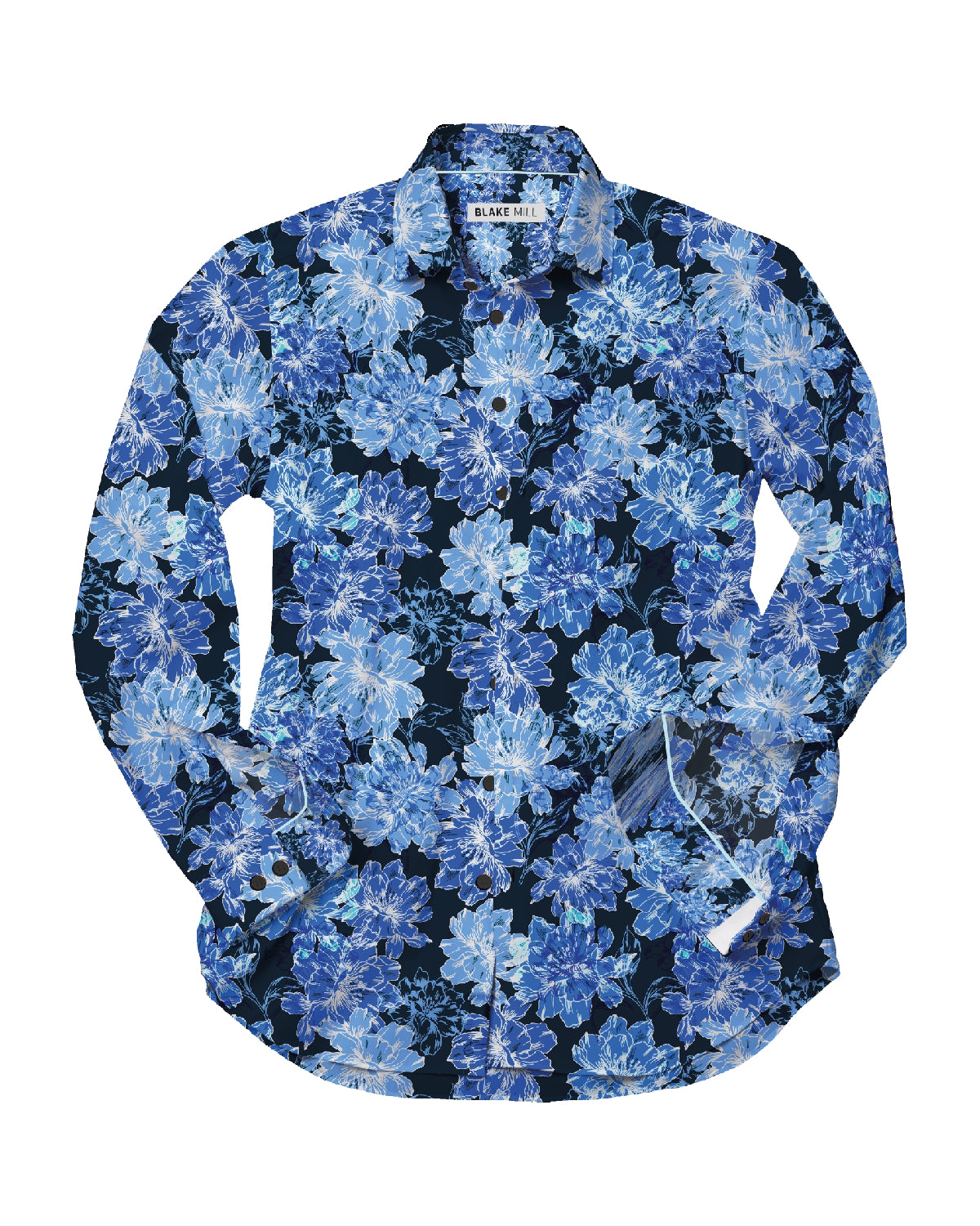The Blue Camellia Shirt