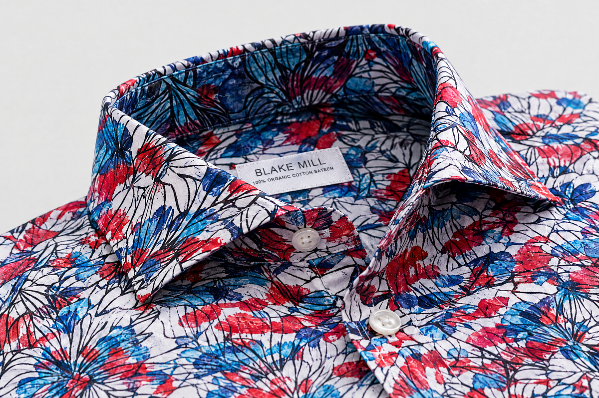 Confluence shirt collar detail