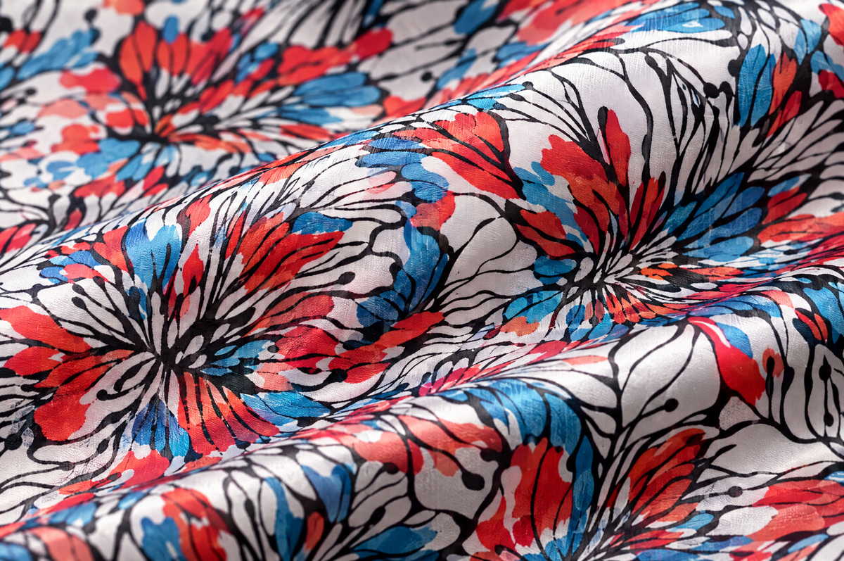Confluence shirt cotton sateen fabric detail