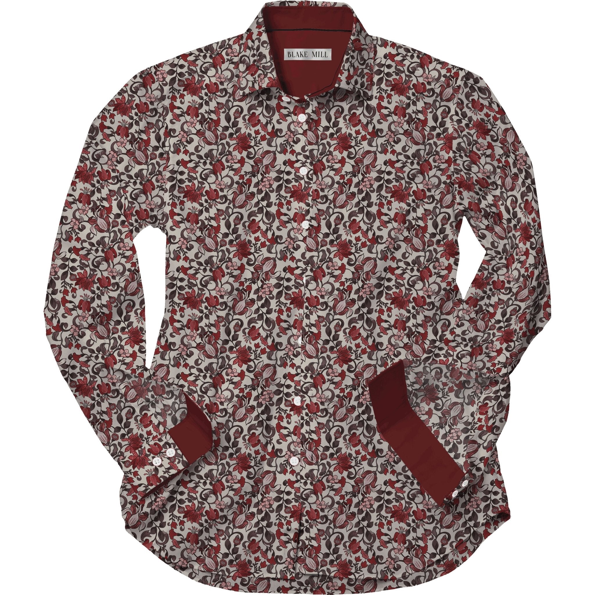 Crimson Vine Shirt - Blake Mill