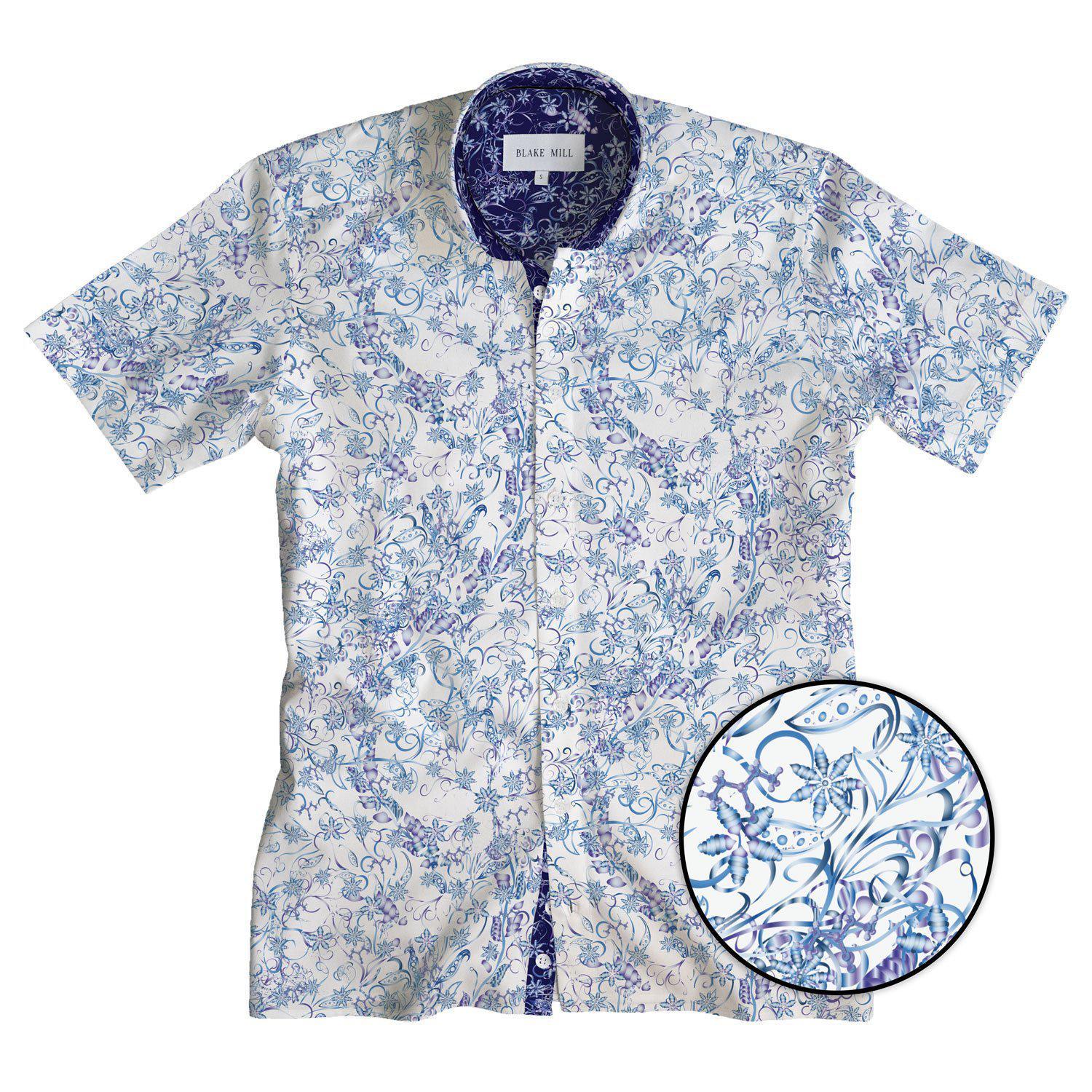 Cyanide Fishing Light Short Sleeve Shirt - Blake Mill