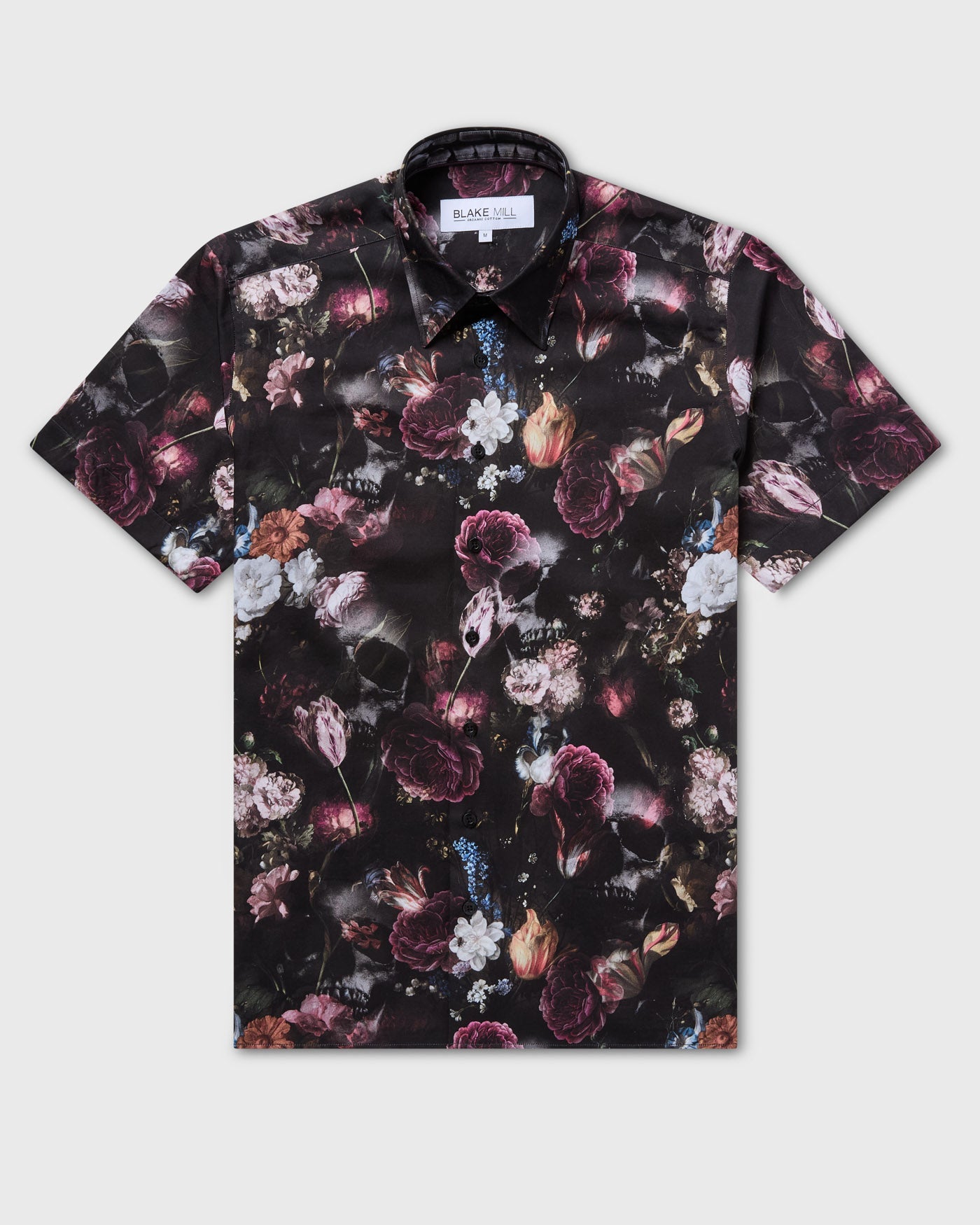 Dark Bloom Short Sleeve Shirt - Blake Mill