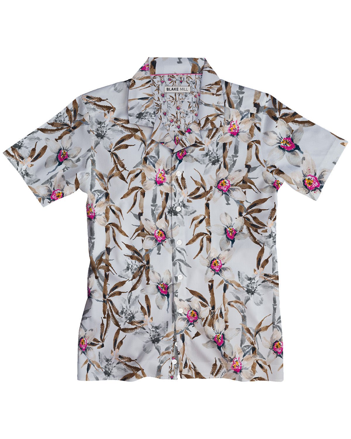Edenic Bamboo Linen Short Sleeve Shirt - Blake Mill
