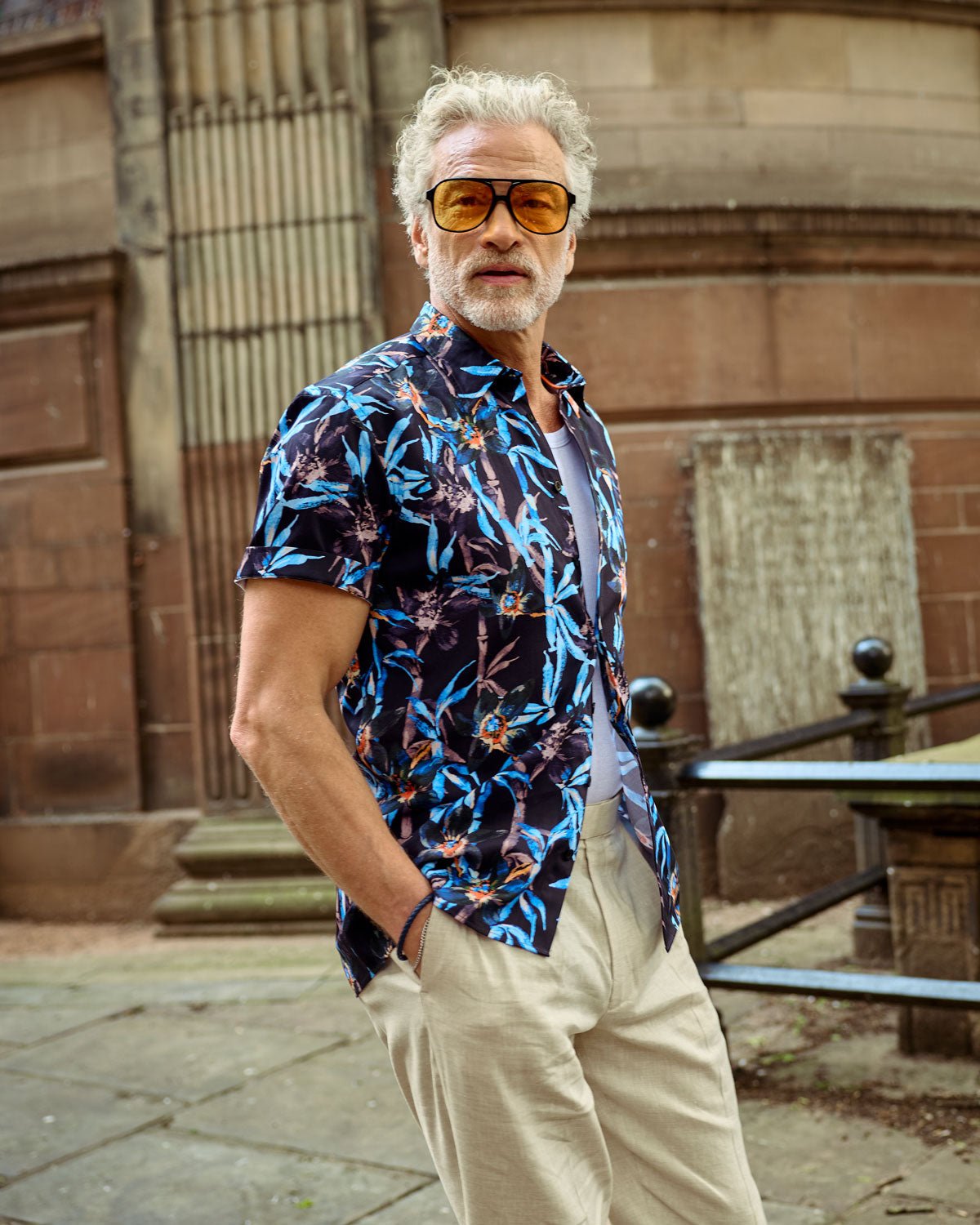 Electric Bamboo Short Sleeve Shirt - Blake Mill