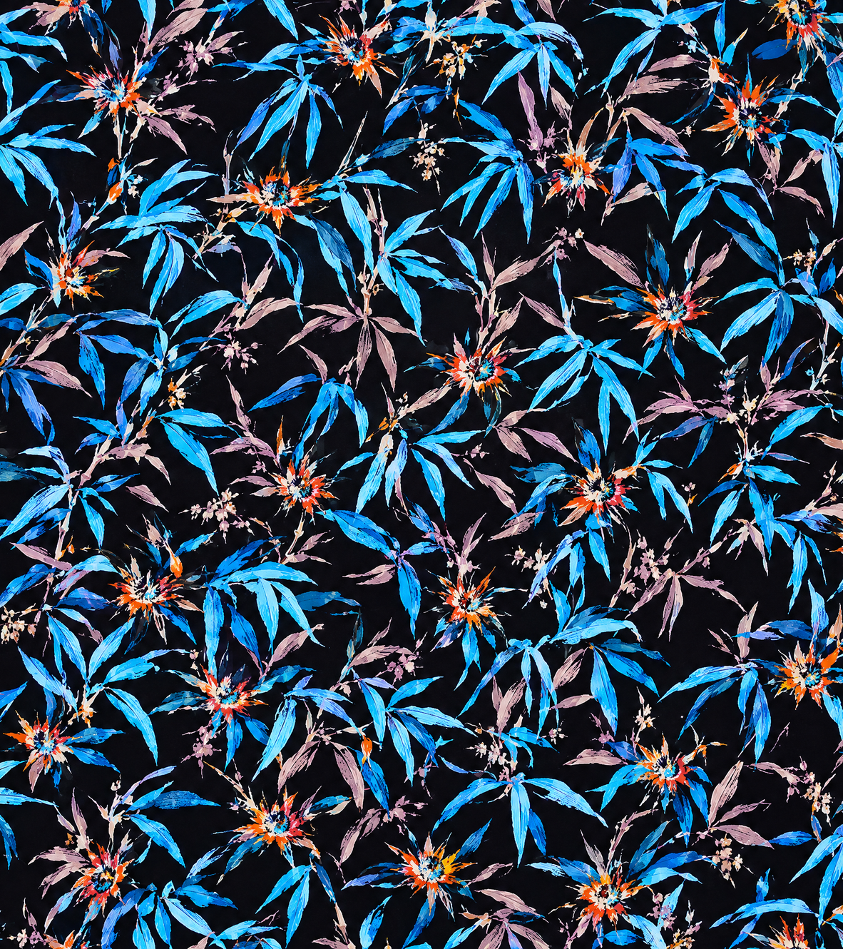 Electric Bamboo Short Sleeve print design
