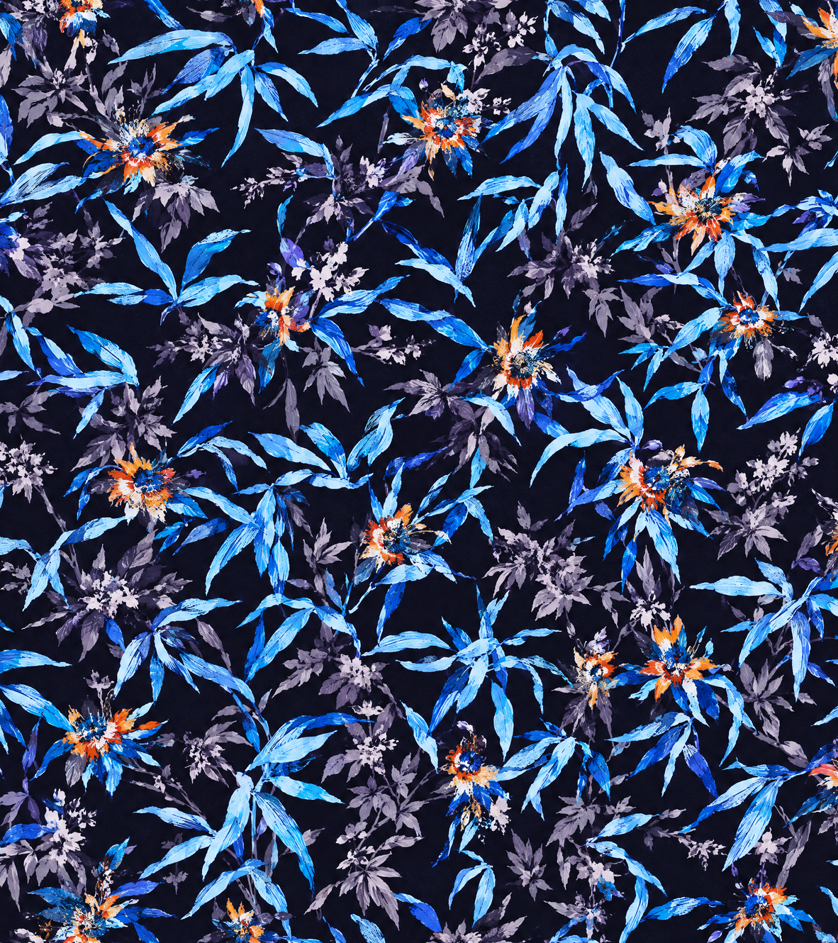 Electric Bamboo print design