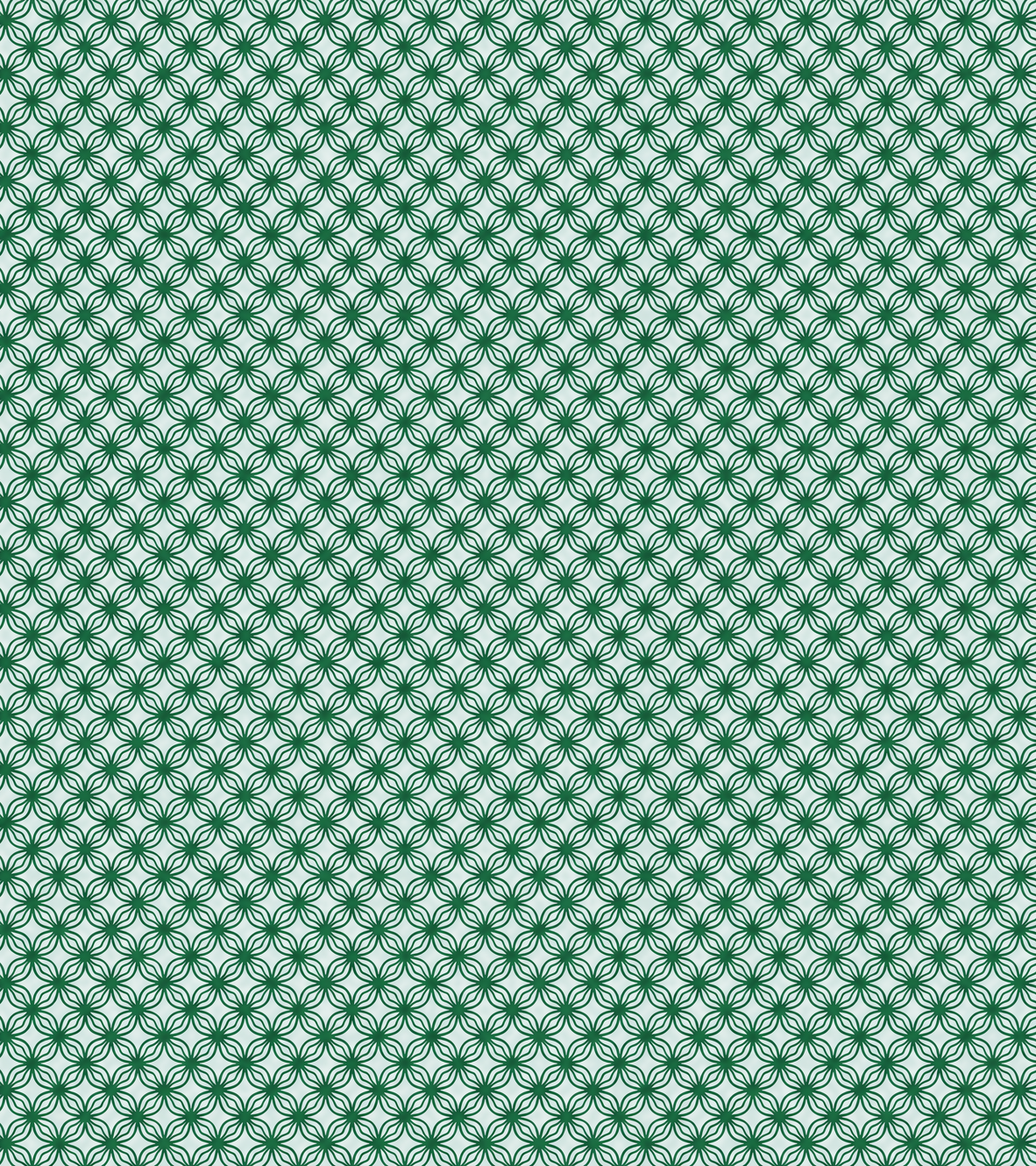 Emerald Wavy Geo print design