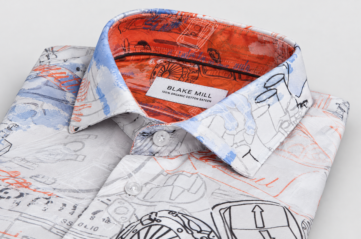 Fanatica shirt collar detail