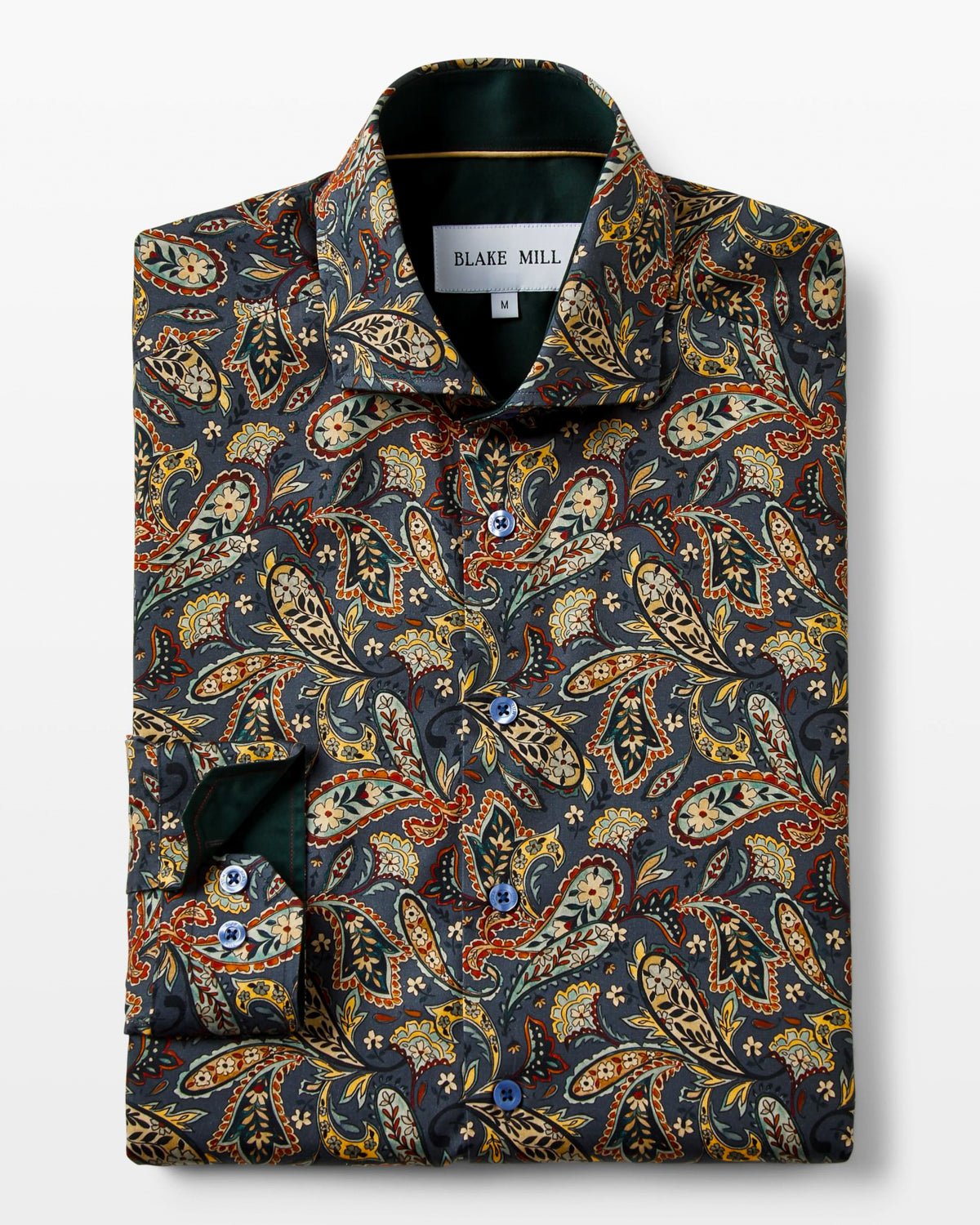 Flora Meets Paisley Shirt - Blake Mill