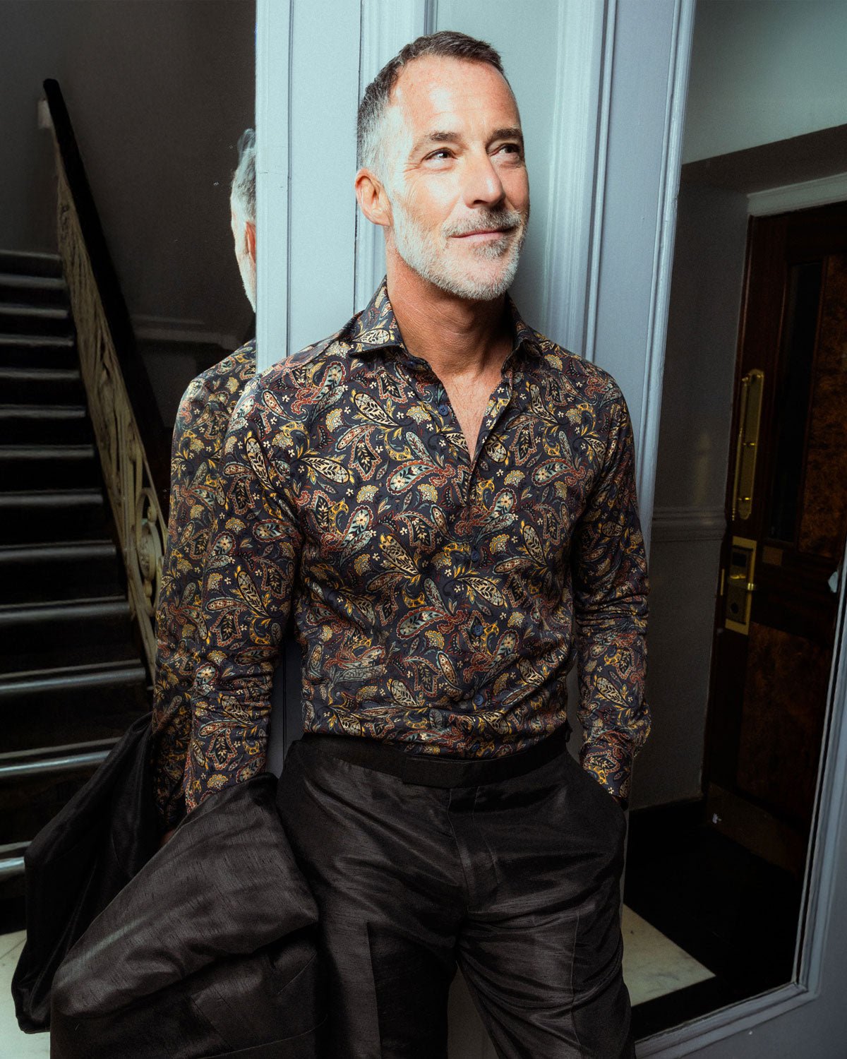 Flora Meets Paisley Shirt - Blake Mill