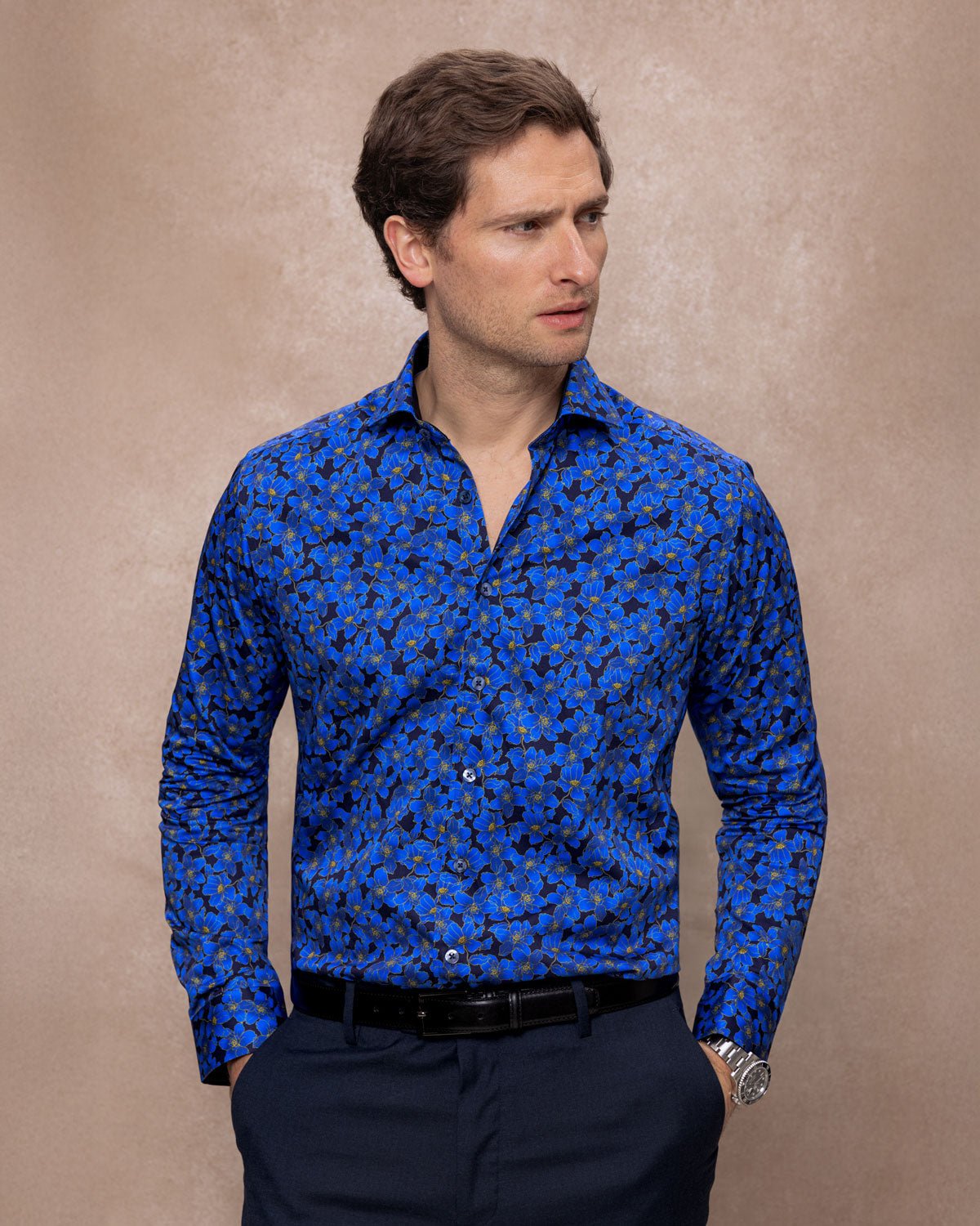 Flowers Under Moonlight Shirt - Blake Mill