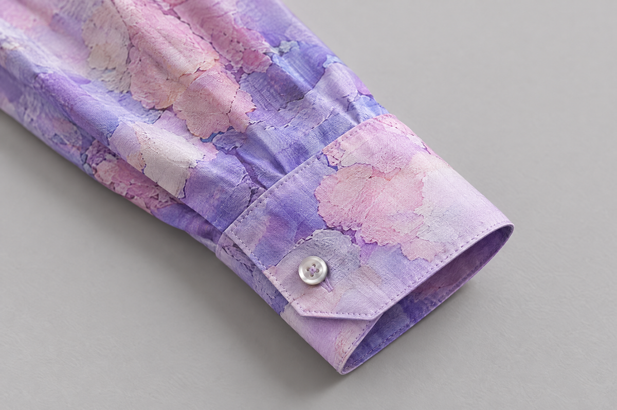 Forest of Dreams shirt cuff detail