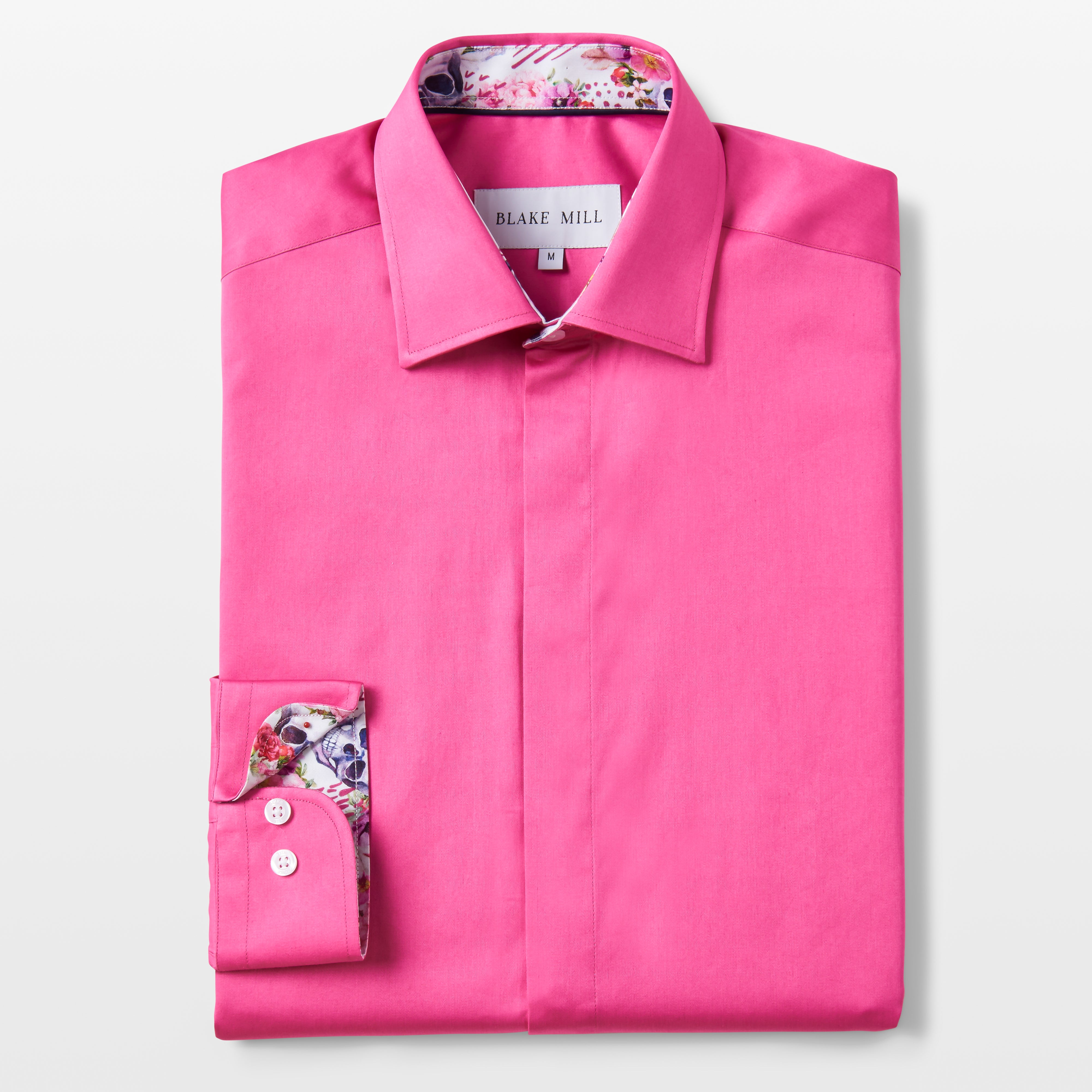 Pink with Dia De Muertos Accent Shirt