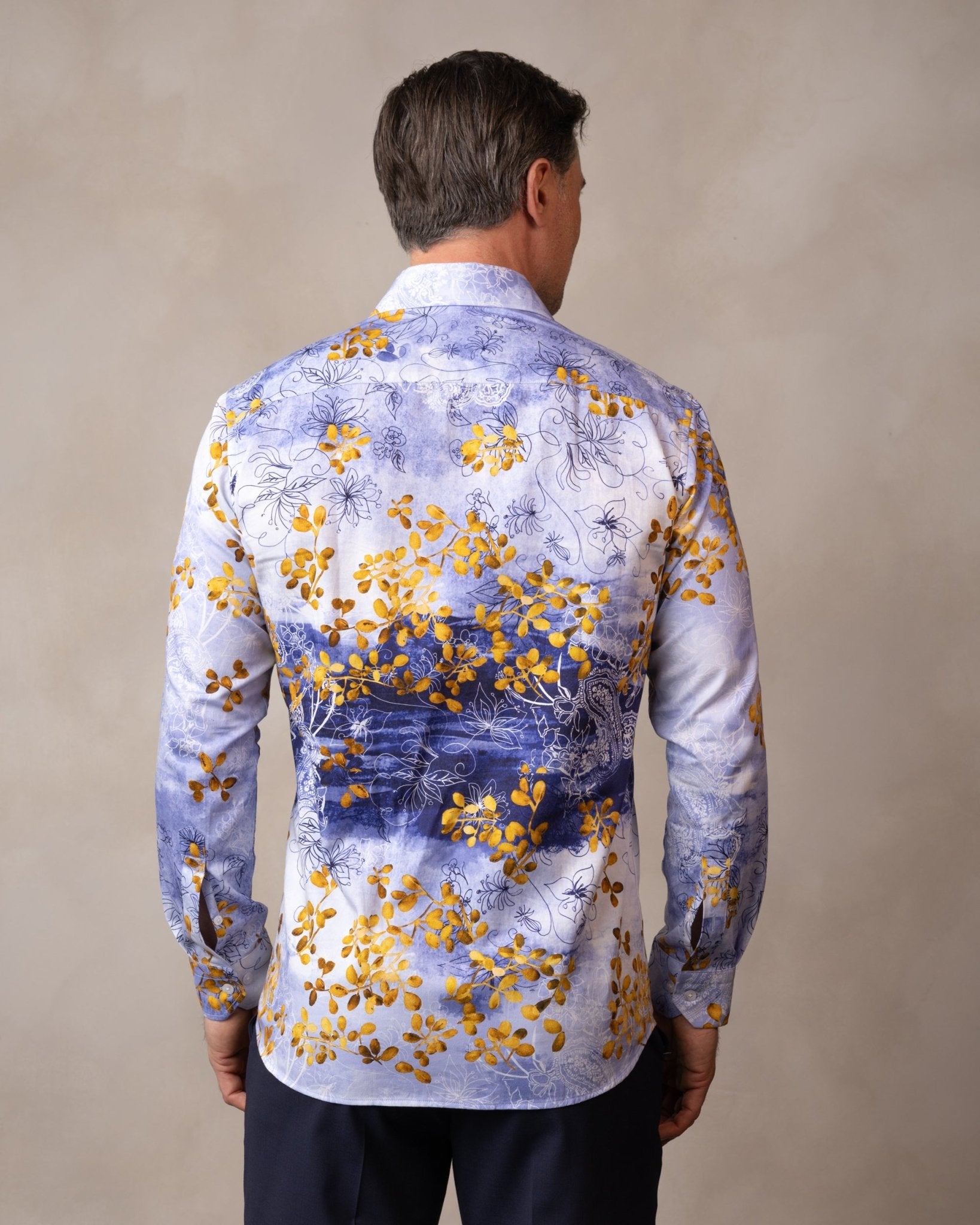 Japanese Flowers Shirt - Blake Mill