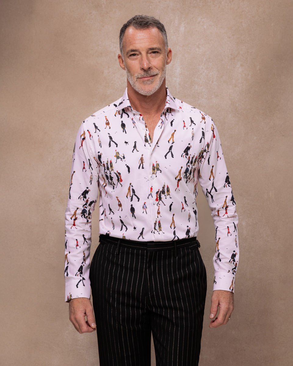 Lowry: Going To Work Shirt (Pink) - Blake Mill