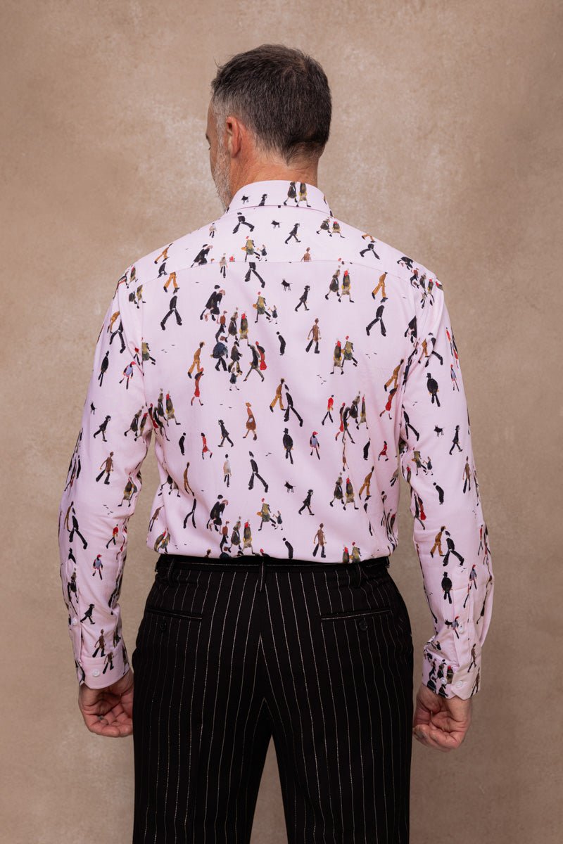 Lowry: Going To Work Shirt (Pink) - Blake Mill