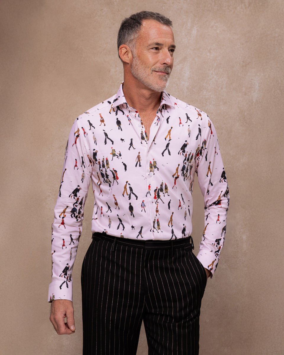 Lowry: Going To Work Shirt (Pink) - Blake Mill