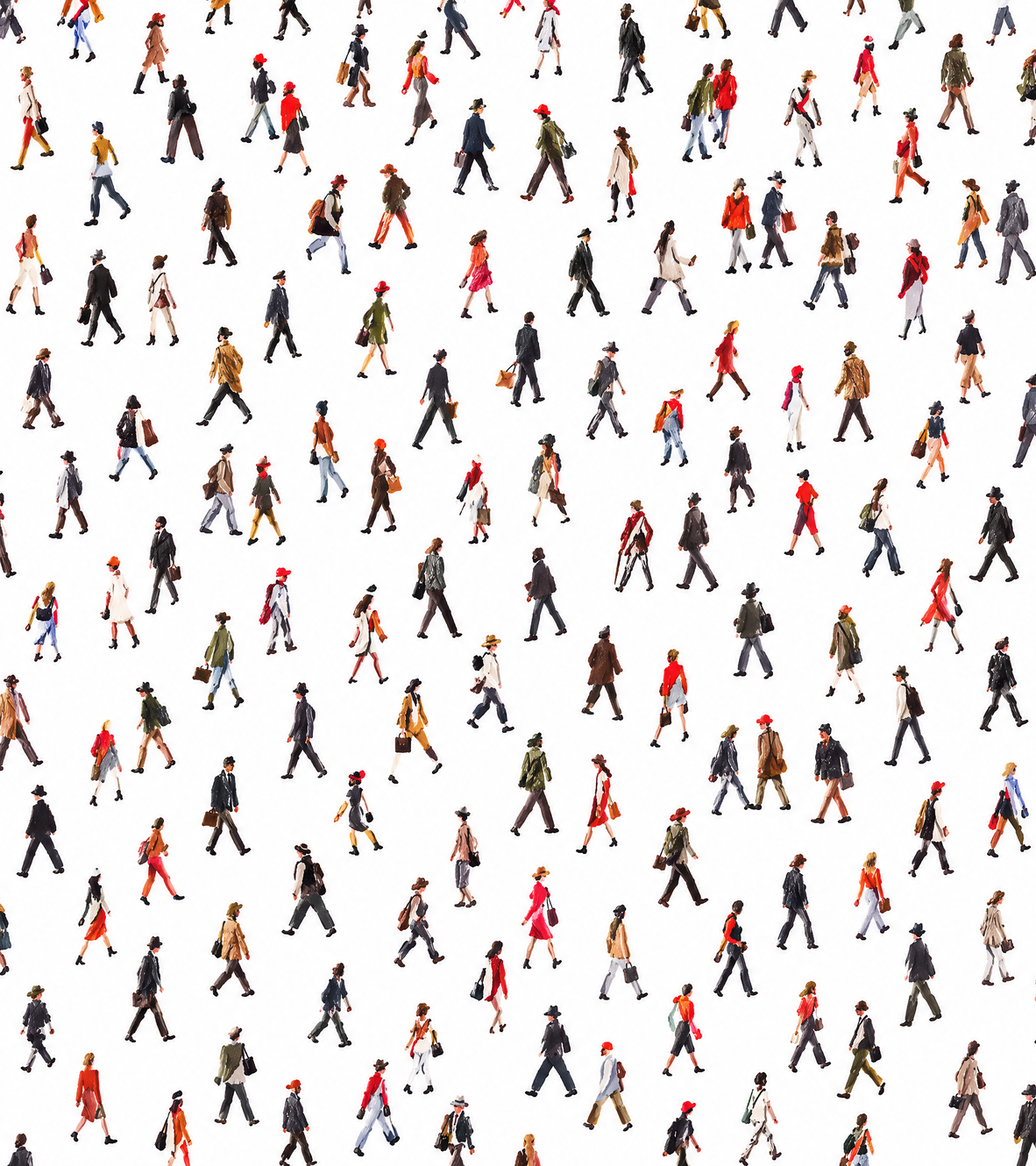 Lowry: Going To Work print design
