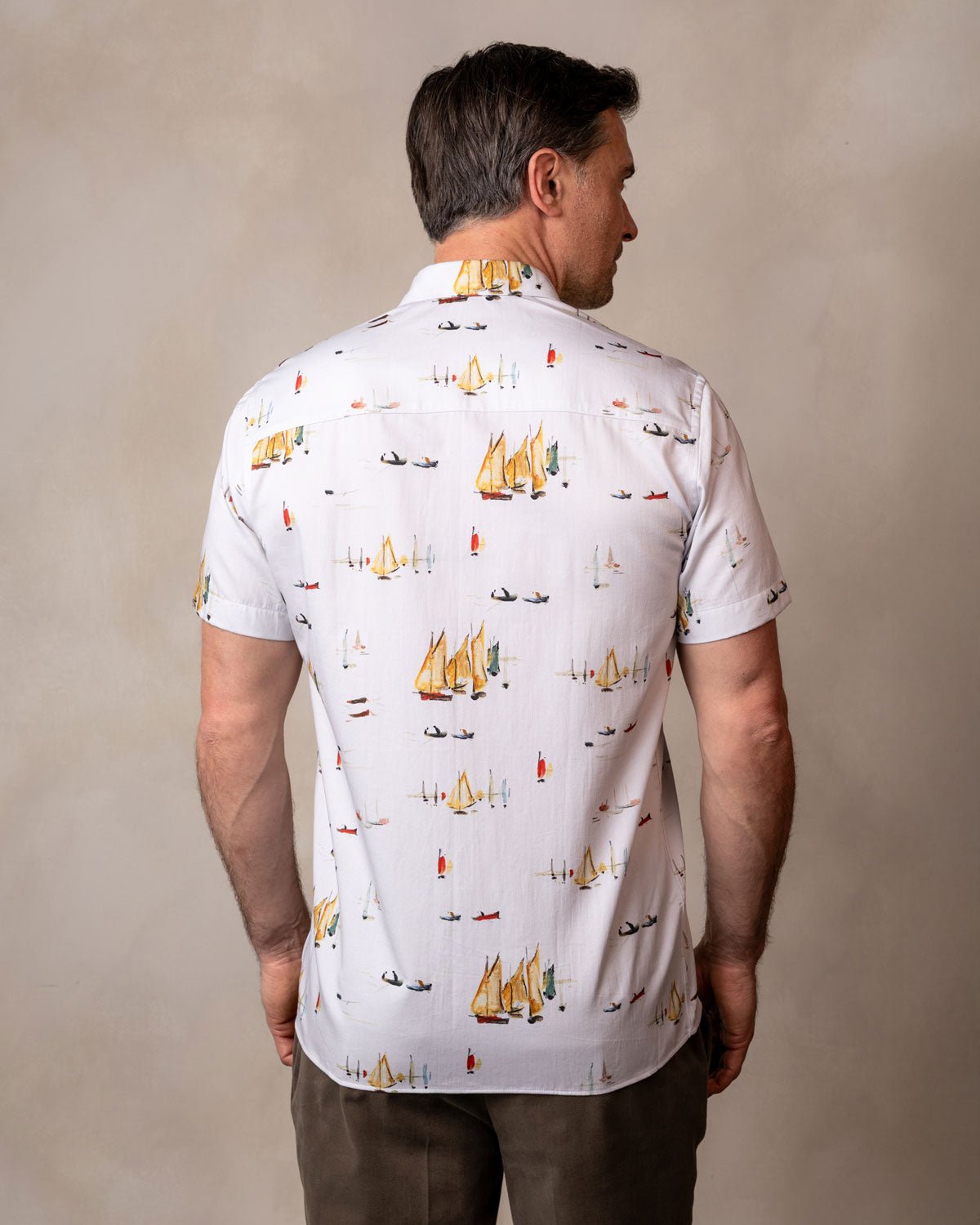 Lowry: Yachts Short Sleeve Shirt - Blake Mill