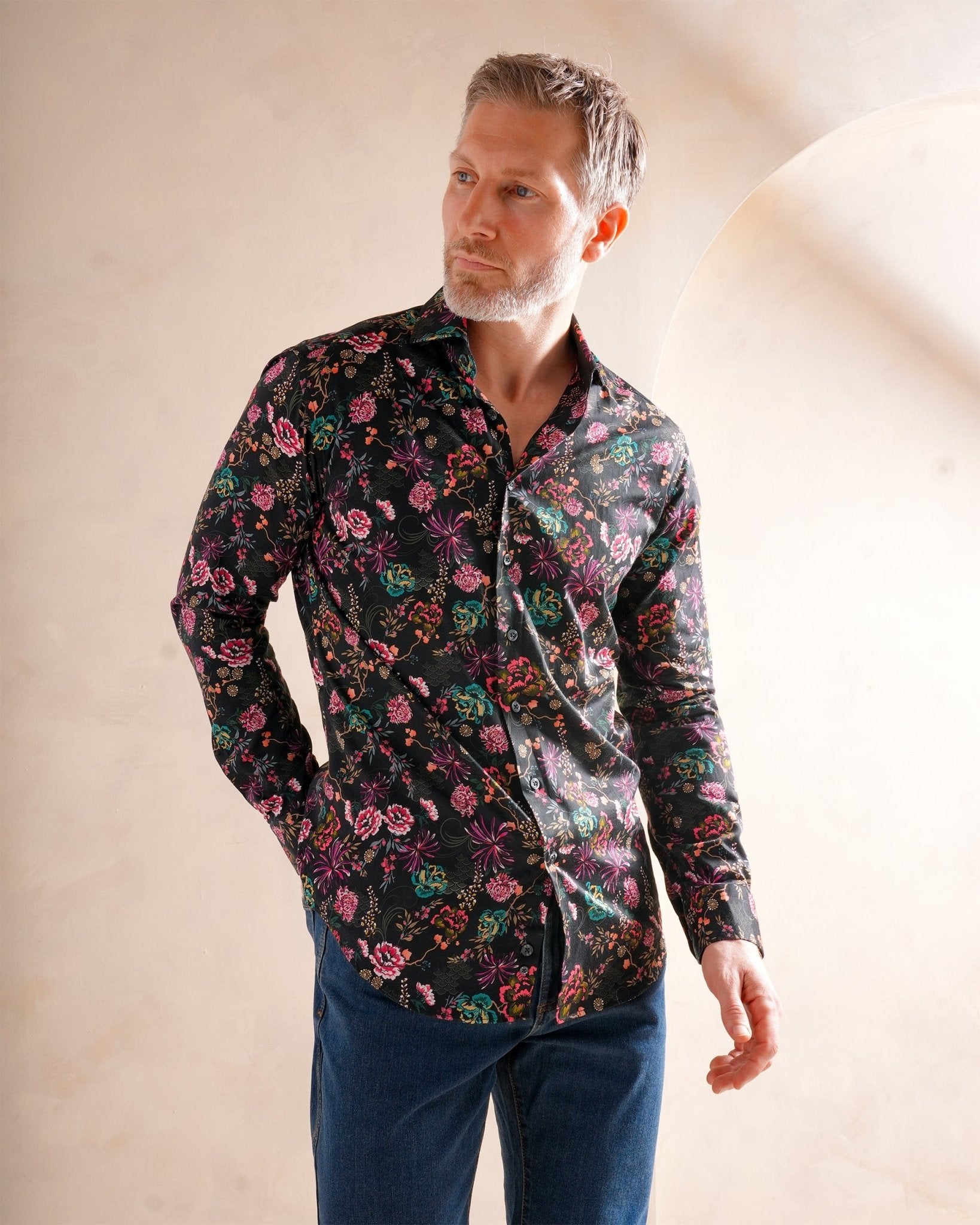 Midnight Garden Shirt - Blake Mill