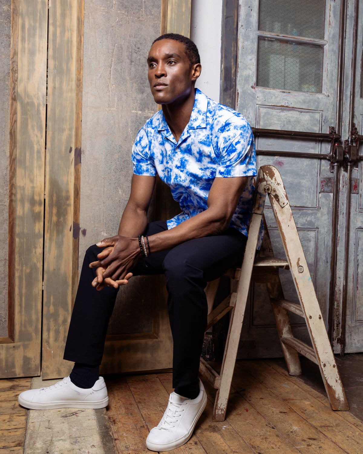 Mistwave Open Collar Shirt - Blake Mill