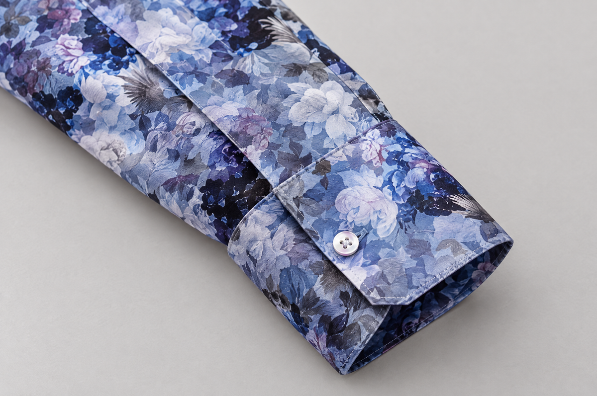 Phantom Garden shirt cuff detail