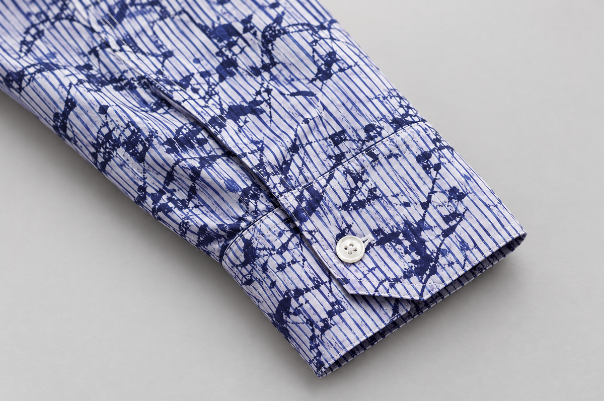 Rebel Stripe shirt cuff detail
