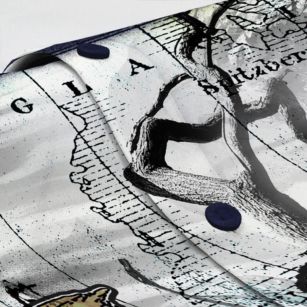 The Map Open Collar Shirt (Limited Edition) - Blake Mill