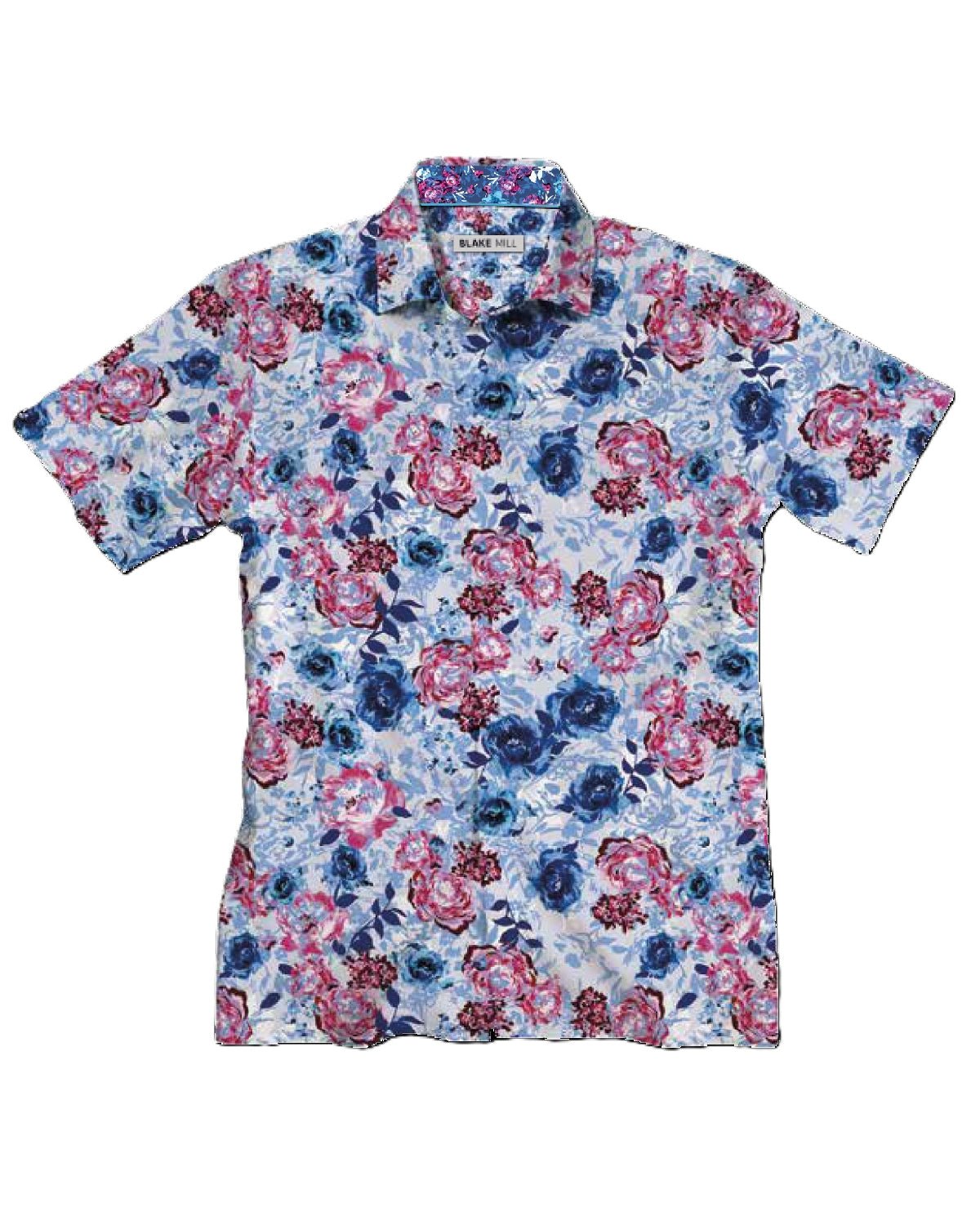 The Roseate Linen Short Sleeve Shirt - Blake Mill