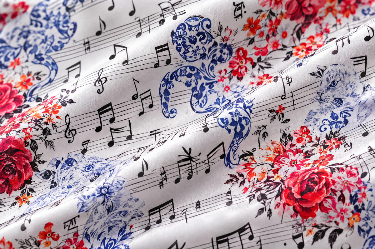 Vanitas Sonata (Cream) shirt cotton sateen fabric detail