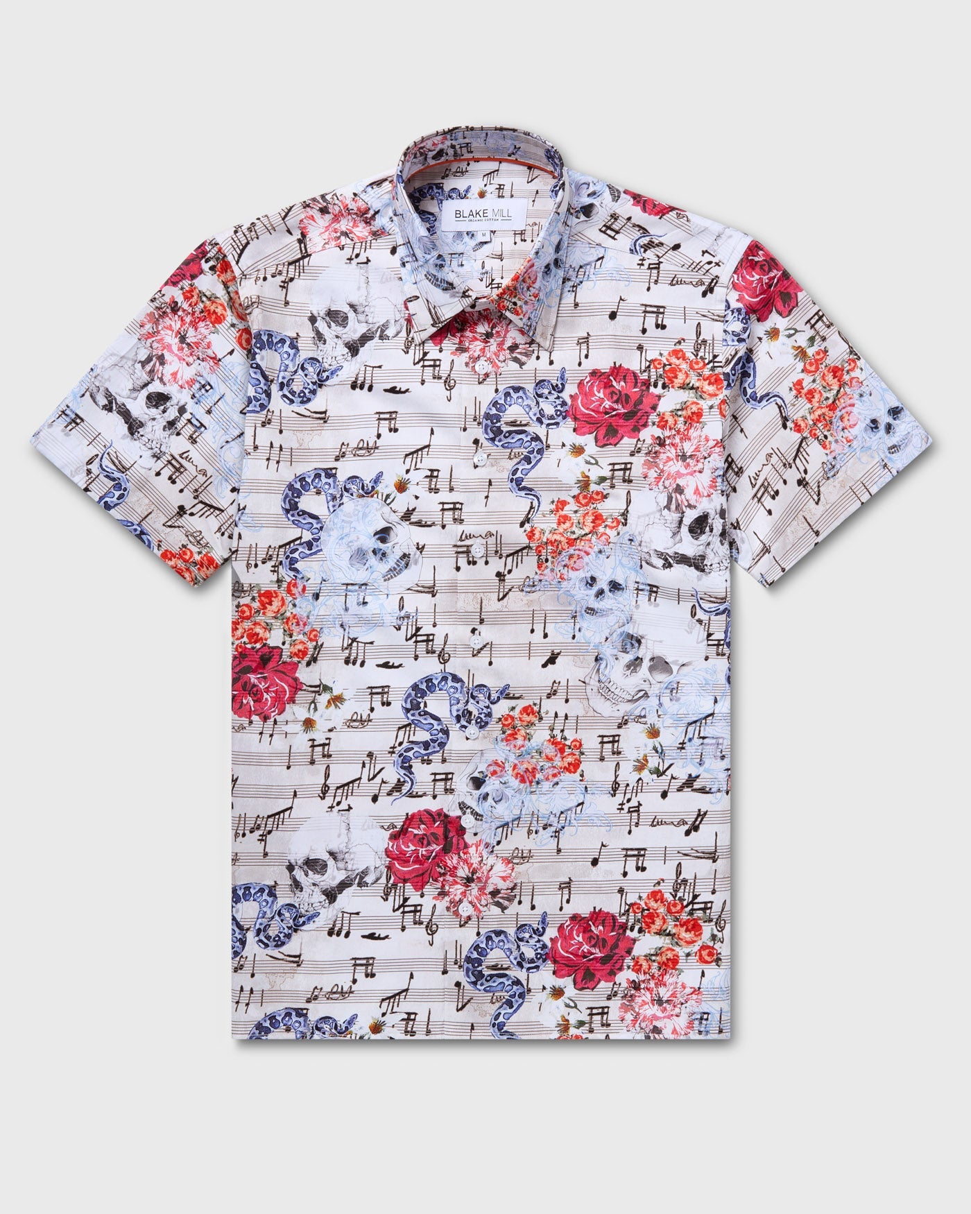 Vanitas Sonata (Cream) Short Sleeve Shirt - Blake Mill