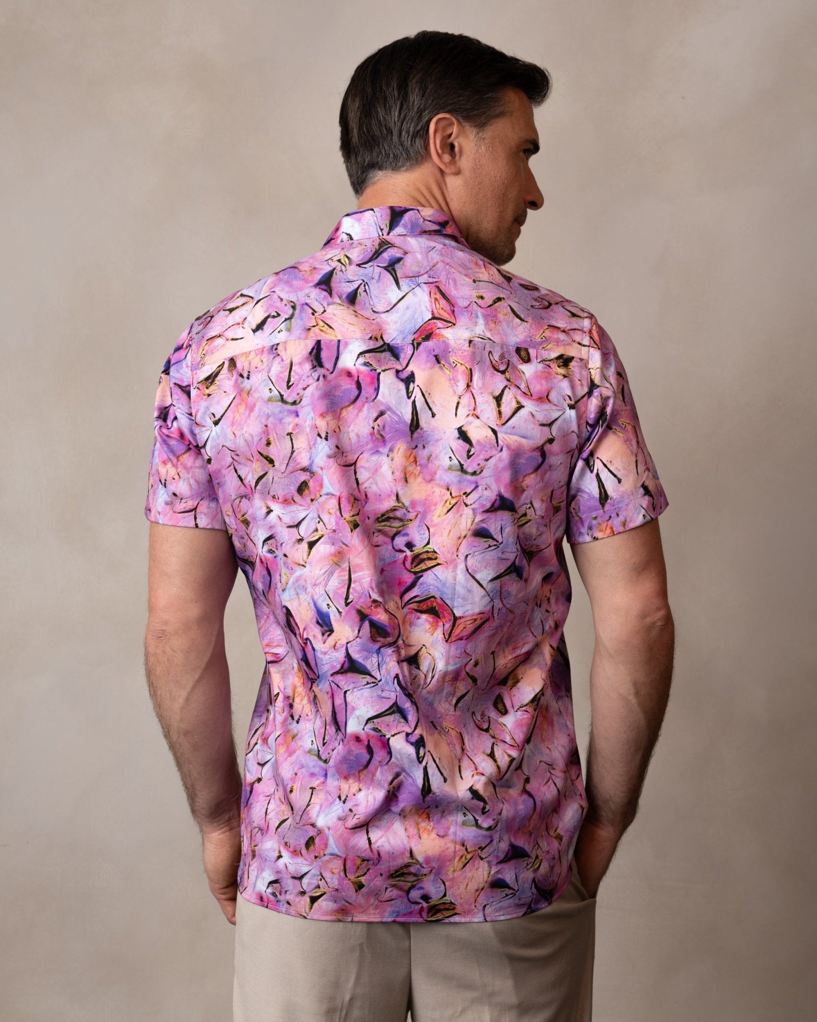 Violet Haze Short Sleeve Shirt - Blake Mill